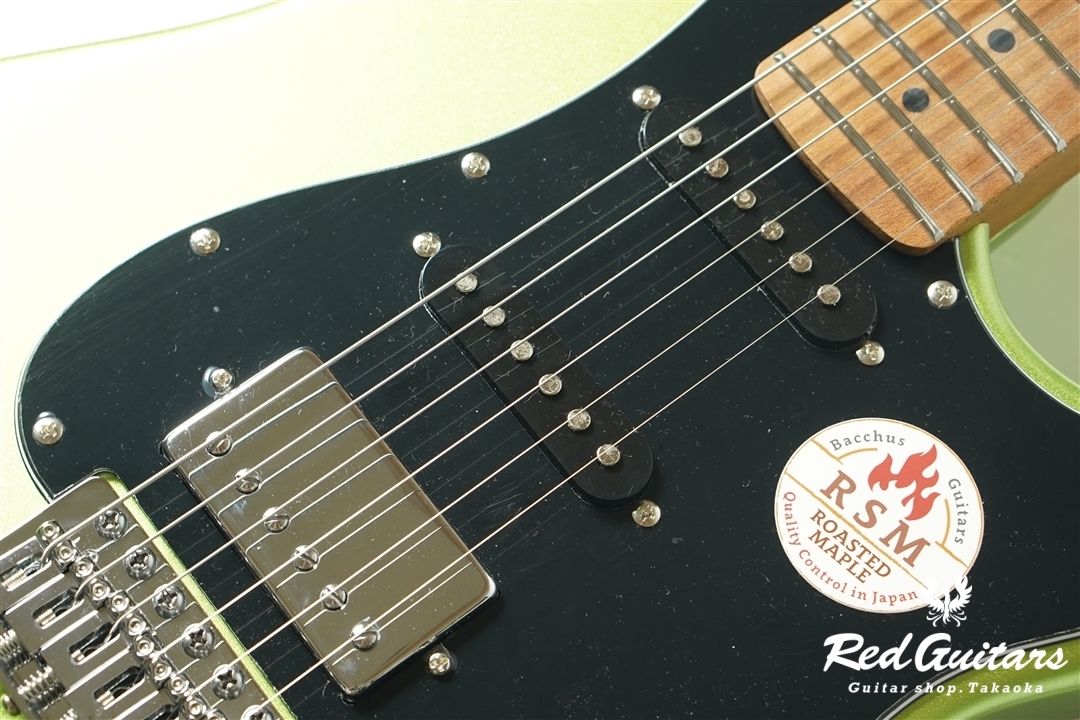 エレキギター  Bacchus Bacchus GS-2DX RSM/M-BLK Universe Series Roasted Maple Electric